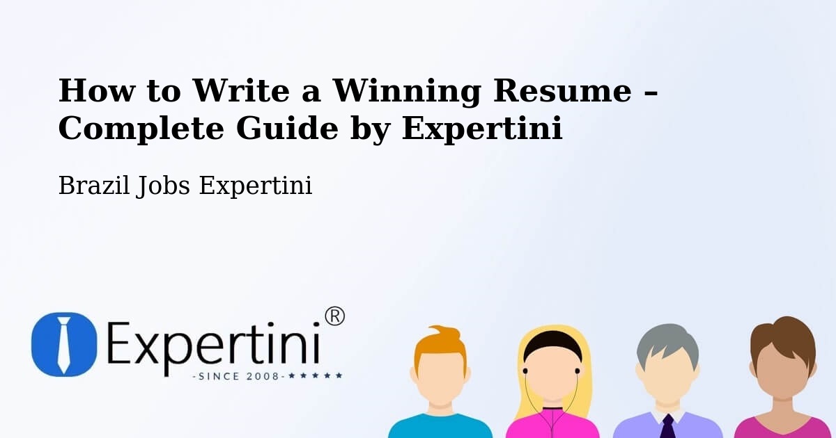 Resume Writing Guide for Job Seekers – Capoeiras - Capoeiras, Brazil Jobs Expertini