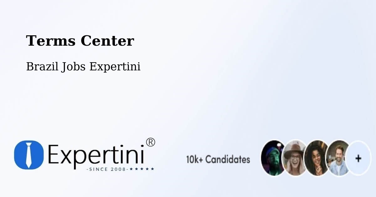 Terms of Service – Capoeiras - Brazil Jobs Expertini